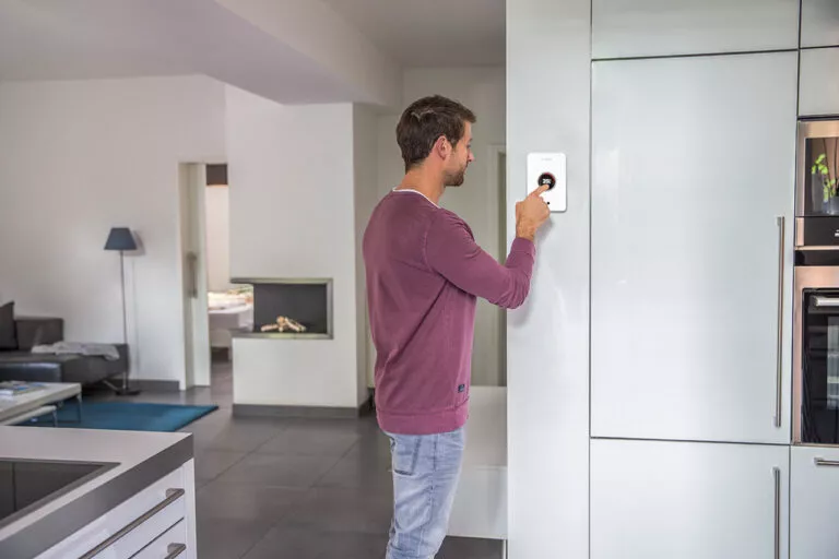 Thermostaat van Nefit Bosch, kernfabrikant van Abel installatie